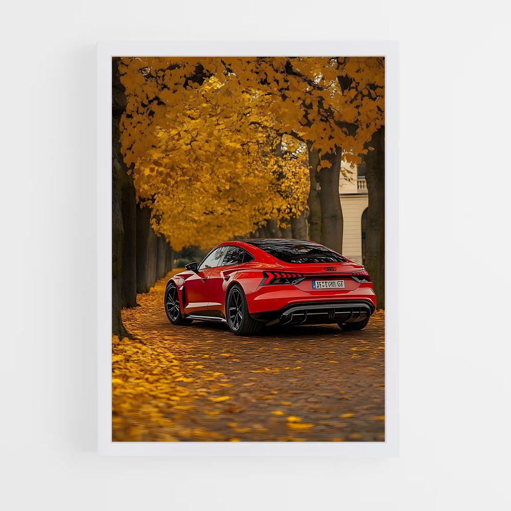 Poster Élégance de puissance – affiche Audi (vue 3)